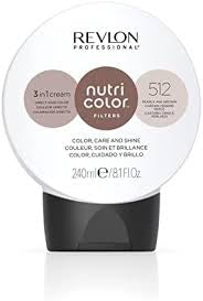 REVLON PROFESSIONAL
Nutri Color Filters 512 Pearly Ash Brown 240ml - hausofhairhq