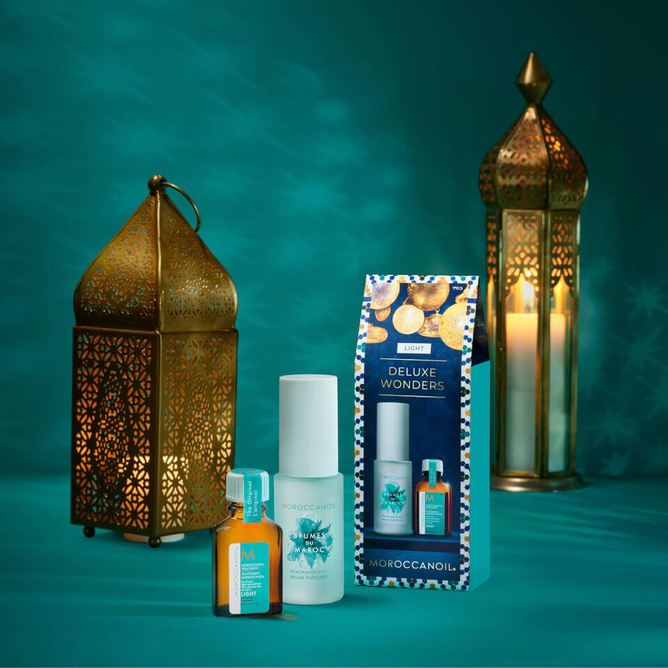 Moroccanoil Treatment Light 15ml with Brumes Du Maroc 30ml Set (Worth £21.70) - hausofhairhq