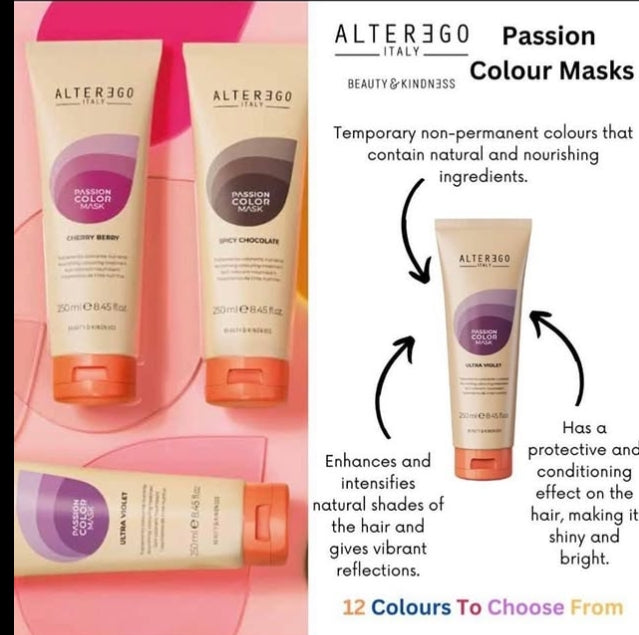 Passion Color Mask Fucsia Bubble 50ml - hausofhairhq