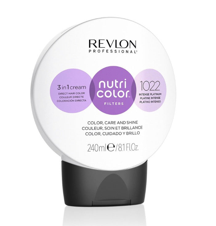 Revlon nutri colour 1022 intense platinum 240ml - hausofhairhq