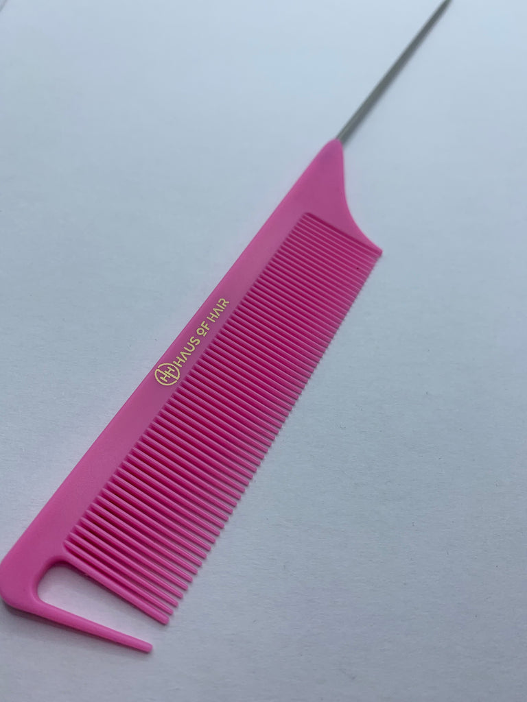 Pin tail styling comb - hausofhairhq